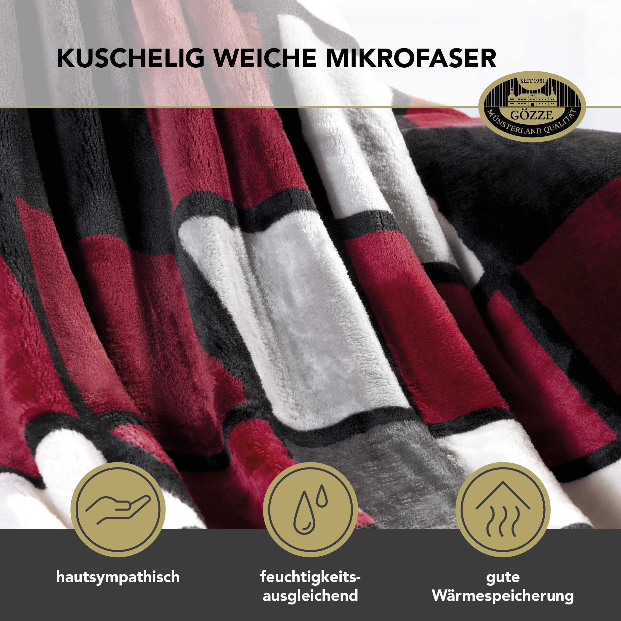 Gözze - Weiche Kuscheldecke – Bild 4