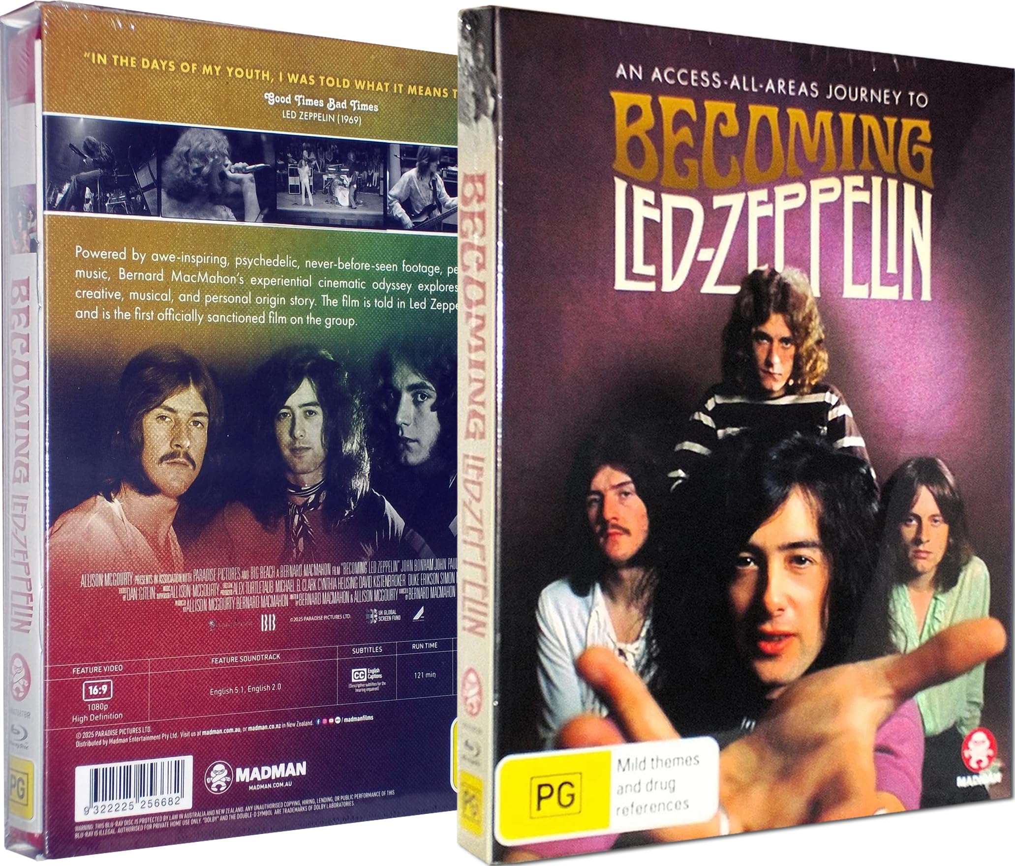 Becoming Led Zeppelin [Booklet] [Blu-ray] [Region Free]