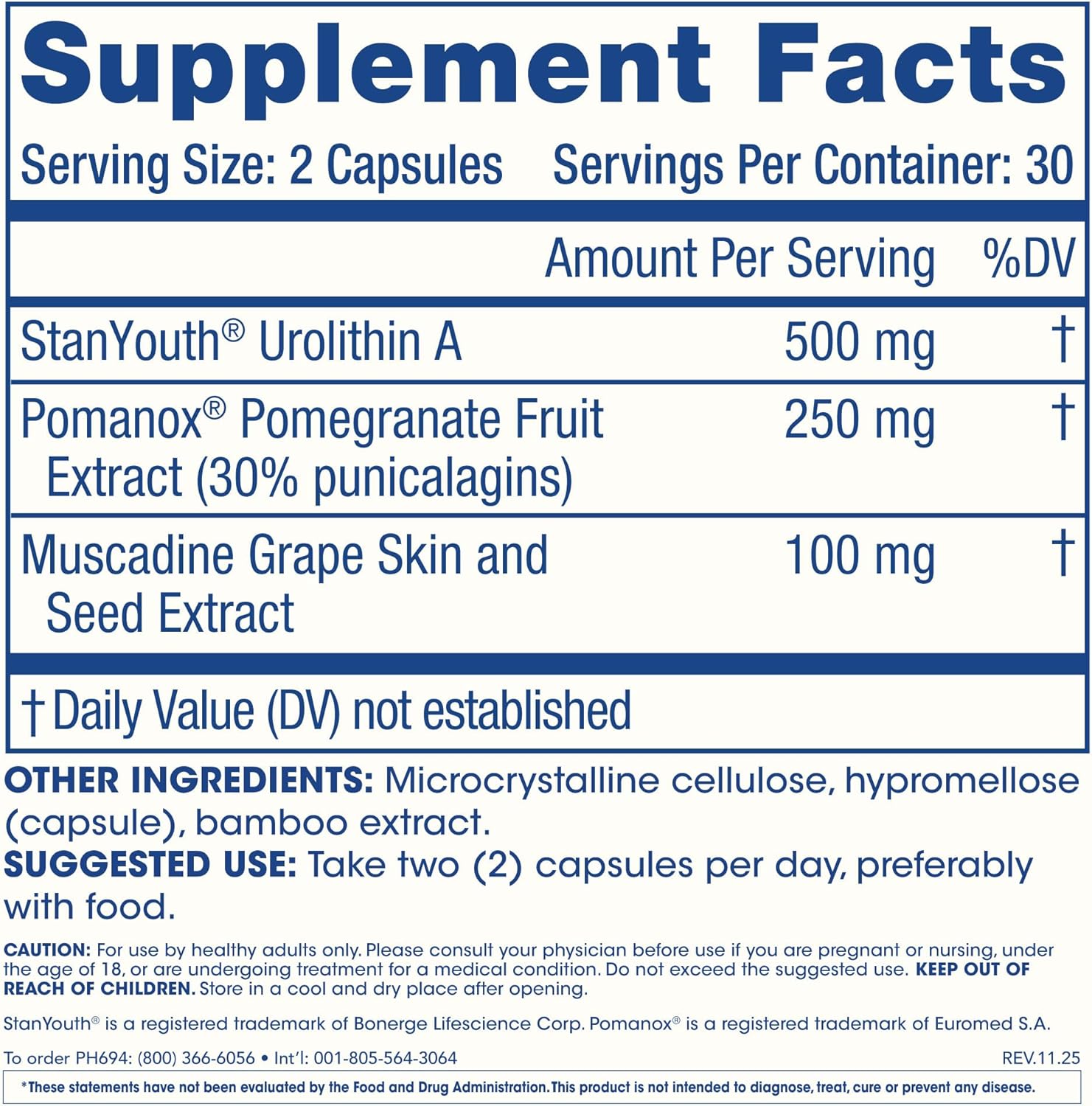 ProHealth Full Spectrum Urolithin A | 60 Capsules | Cellular Support for Healthy Aging | with Pomegranate & Red Grape Extracts | Ultra-Pure, Triple Lab-Tested | Manufactured in The USA - Image 6