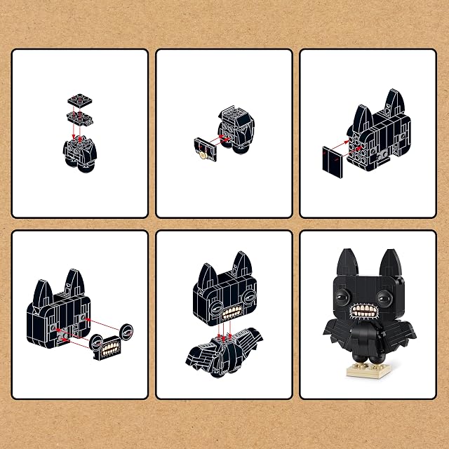 Foto 6 de 6 de Max Build More Premium Colección Fugglers Paquete de 4 de ZURU: Juguete Sorpresa con Bloques. hasta 167…