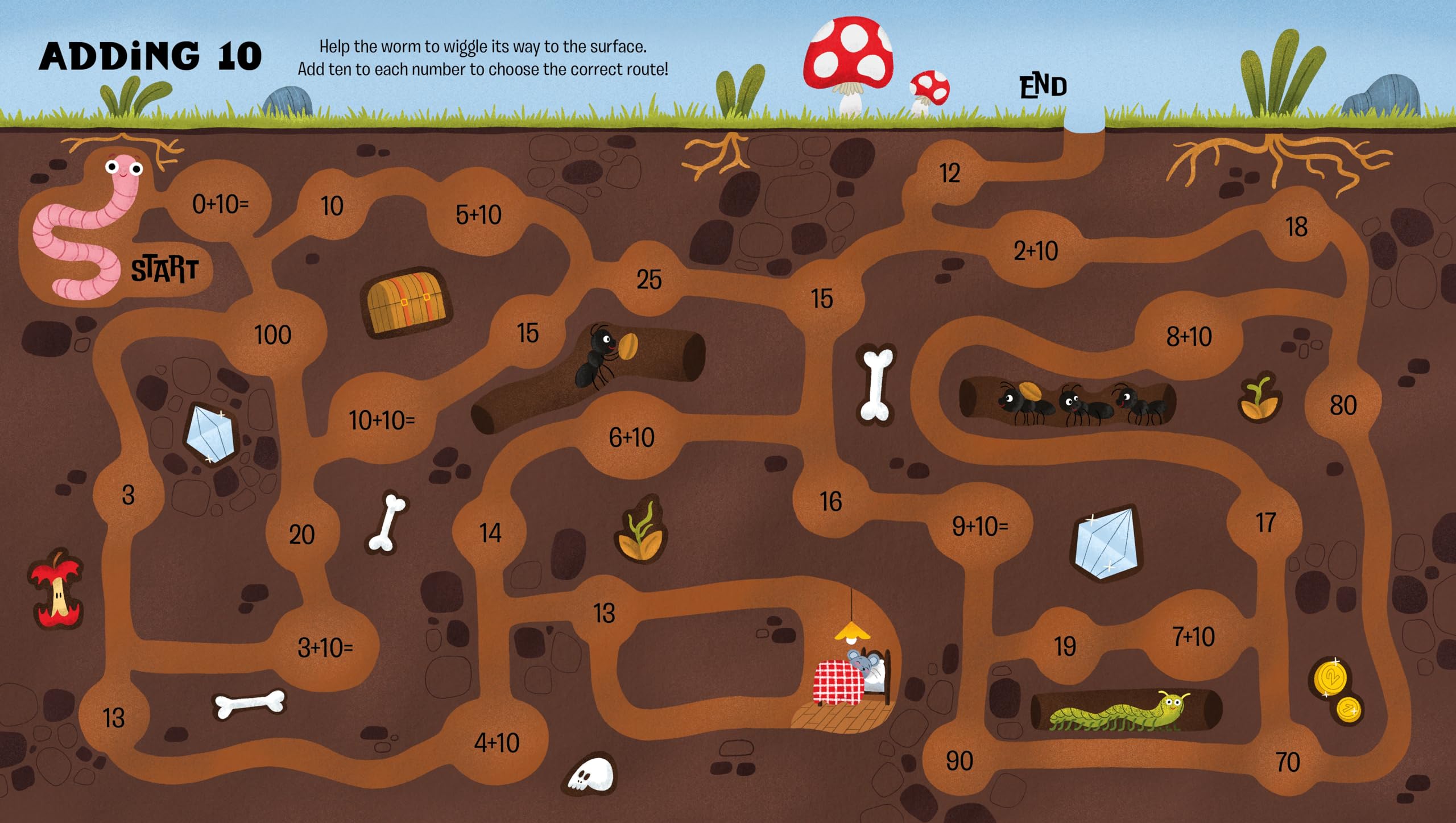 Amazing Maths Mazes: Adding and Subtracting