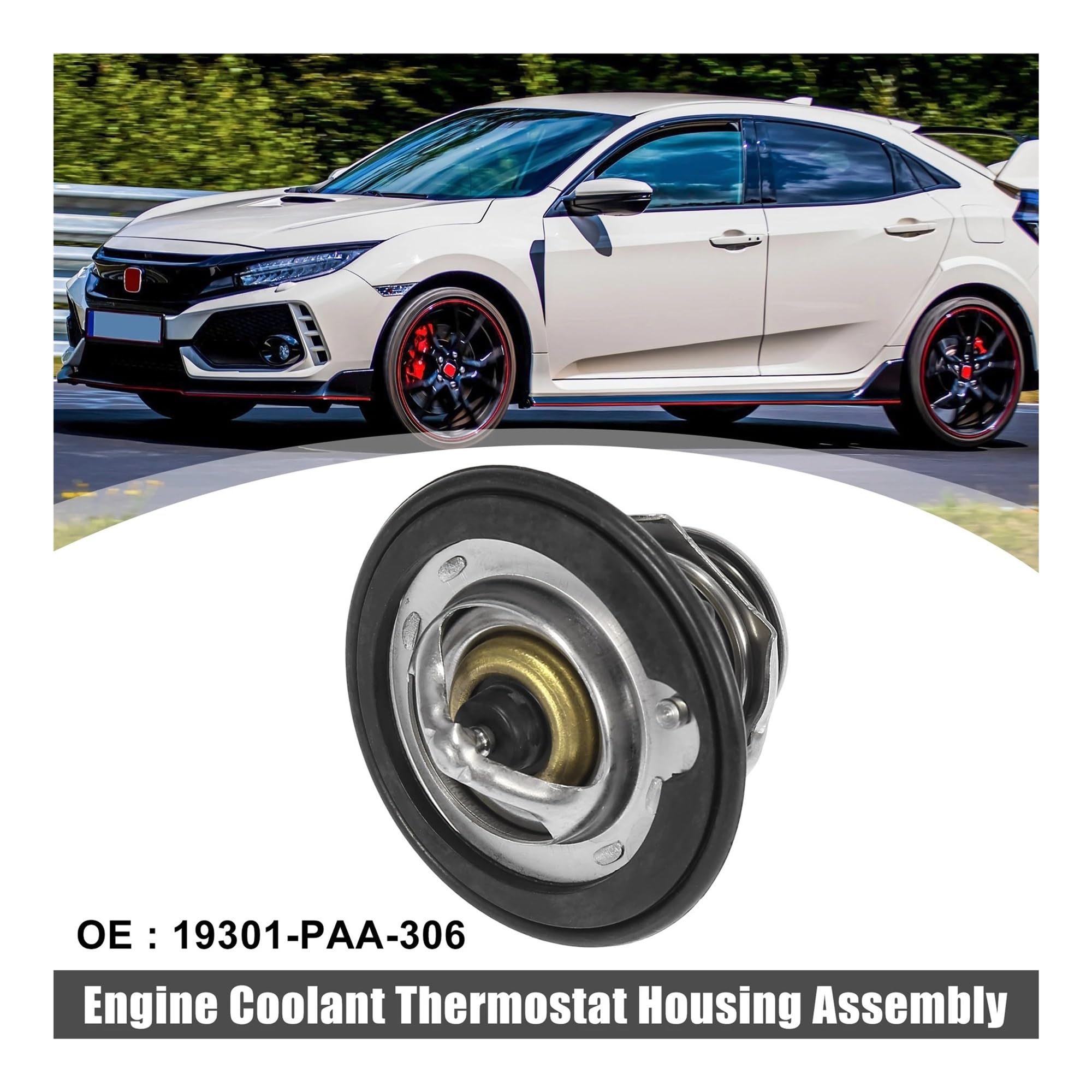 Części zamienne do Honda CRX 1991 (nr ref. 19301PLC315): Termostat płynu chłodzącego silnik i akcesoria samochodowe.