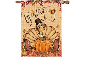 Pinata Thanksgiving House Flag: Ultimate Outdoor Decor for a Festive Celebration