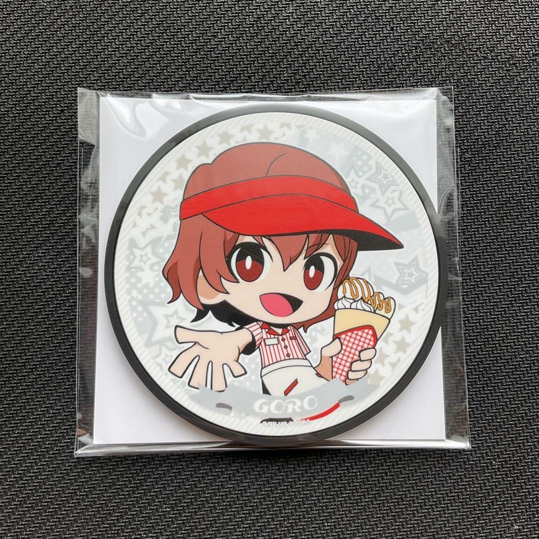ペルソナ5　明智吾郎　タクティカ　缶バッジ　マリオンクレープ ペルソナ5 タクティカ マリオンクレープ 缶バッジ 明智吾郎 P5T