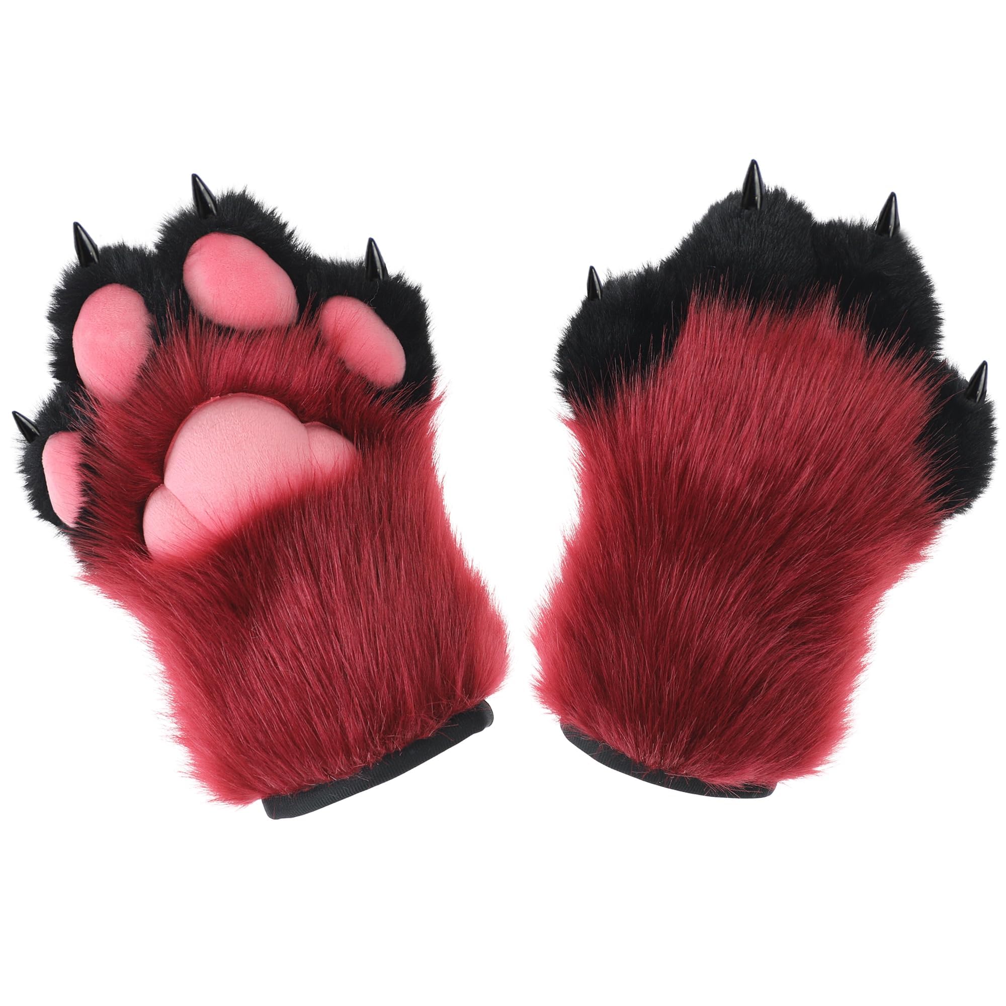 Liszdpfurry Cosplay Cat Wolf Dog Fox Paw Gloves Animal Fursuit
