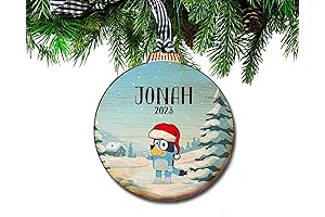 2023 Blue Heeler Pup Christmas Ornament: Capture the Festive Spirit