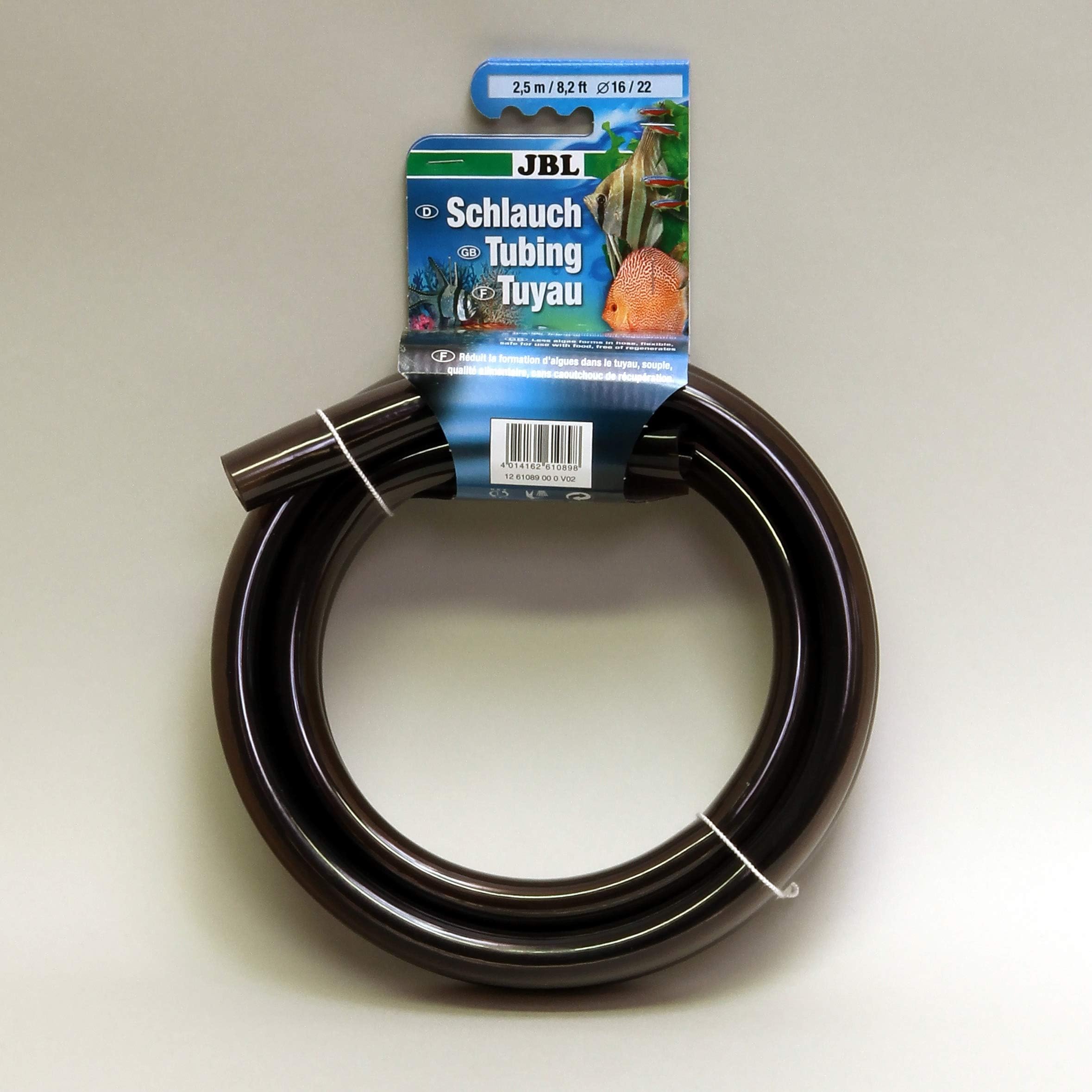 JBL Air Hose 2.5 m length, 16/22 mm diameter, Grey, Aqua Hose, 6108900