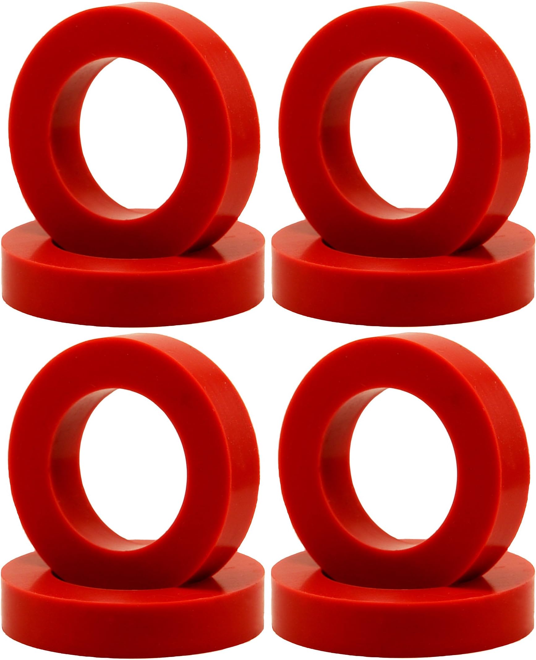 “EuroDamper” Tube Damper Rings for Octal Base Power and Rectifier Tubes. Set of 8.