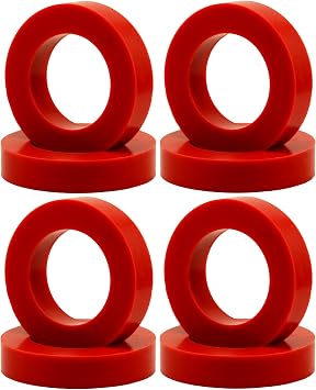 EuroDamper Tube Damper Rings for Octal Base Power and Rectifier Tubes. Set of 8.