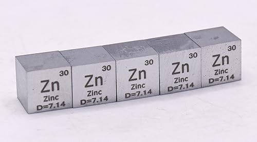 Miniatura 130 de Cubo de metal cobalto de 0.39 pulgadas (0.394 in) hasta un 99.9% puro elemento de tabla periódica de densidad grabada, colección de bloques