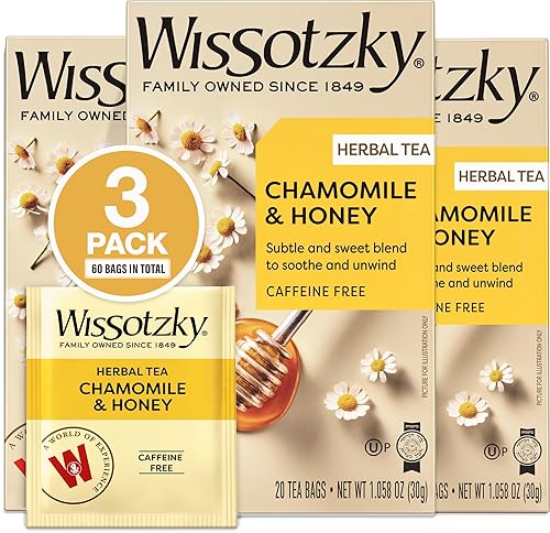 Miniatura 9 de Wissotzky - Té de hierbas (miel de manzanilla, 1 unidad)