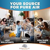 Vista 6 de Filtros de Ventilación de Carbón Activado para el Hogar - Filtros de Ventilación de Suelo de Carbón Activado de 4" x 10" para Control de Polvo