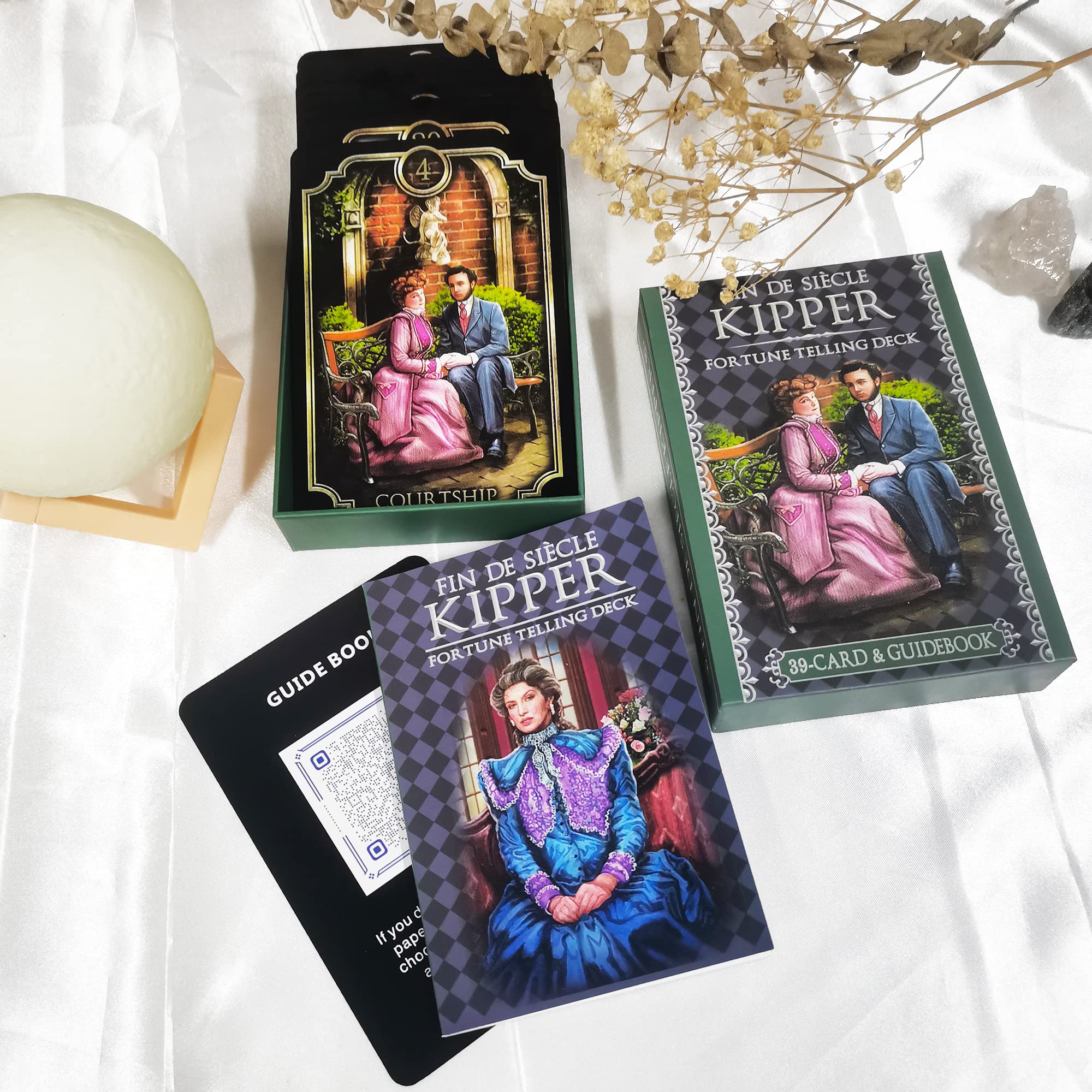 Amazon.co.jp: GZXINKE Fin De Siècle キッパータロットデッキ ガイド