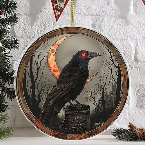 Miniatura 11 de Adorno de atrapasoles de cristal con diseño de mal de ojo, decoraciones de Navidad, adornos de Navidad para árbol, ideas de regalo de vacaciones,