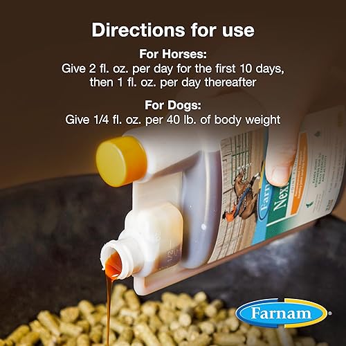 Miniatura 4 de Farnam Next Level Suplemento para articulaciones de caballo para caballos y perros, ayuda a mantener el tejido conectivo para aliviar la rigidez de