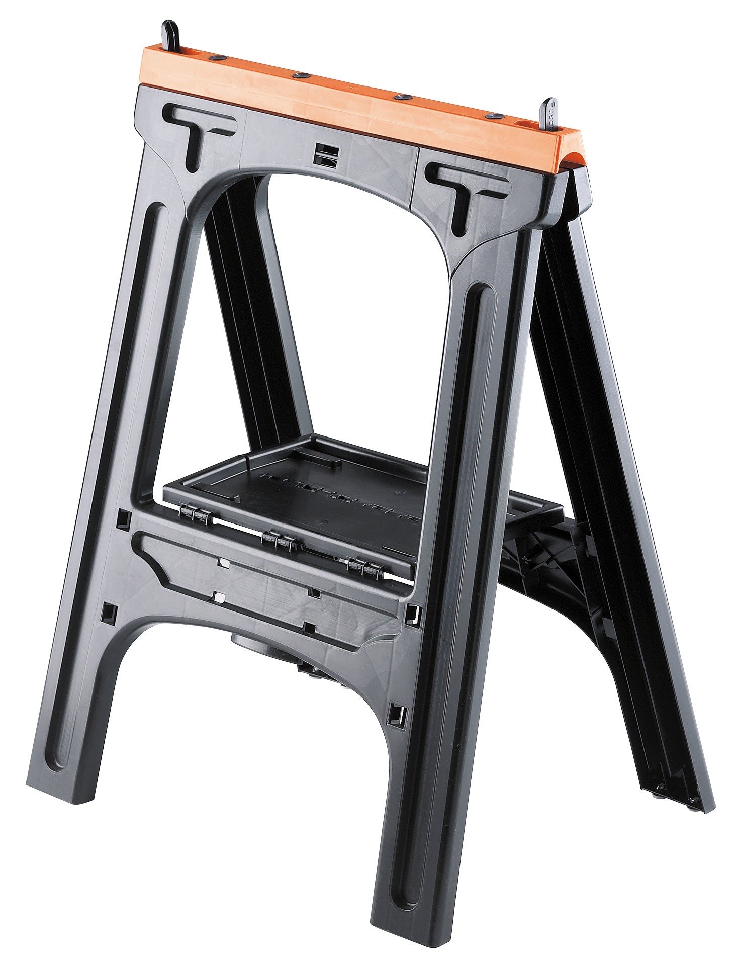 TOOD Treteaux Pliants Lot de 2 60x10x80 cm Charge Maximale 200 kg
