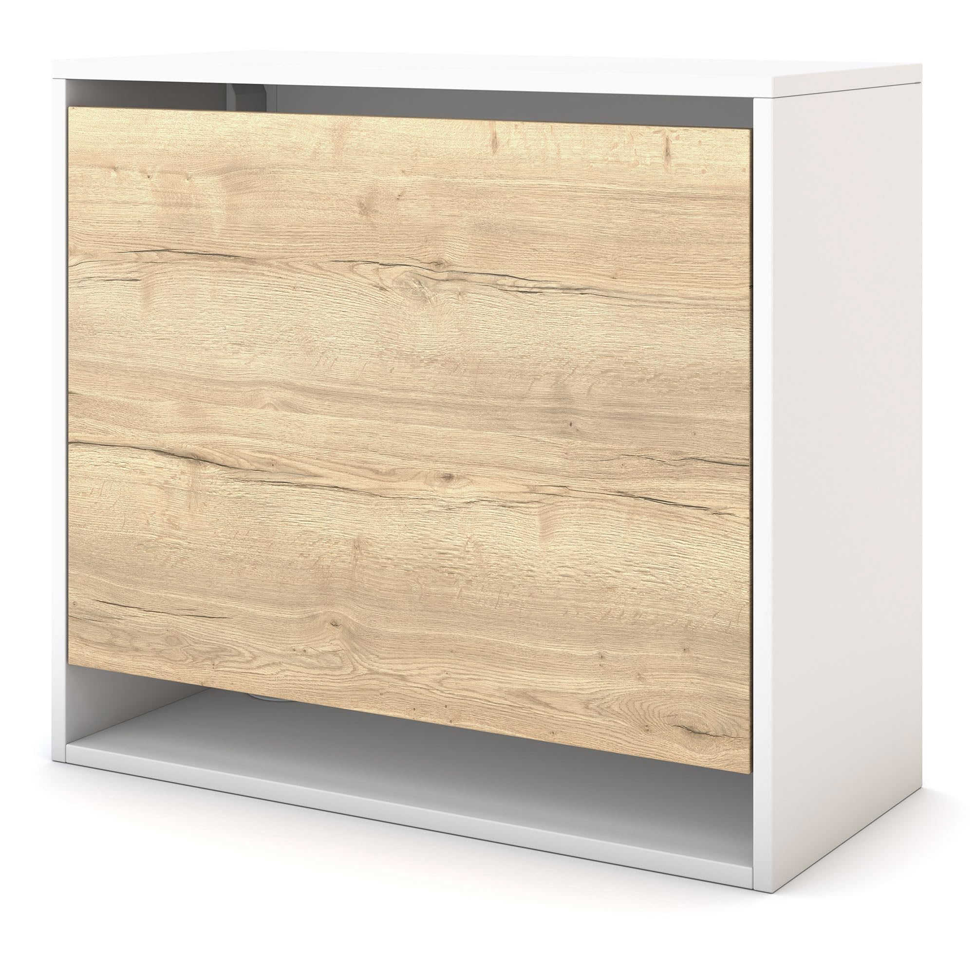 ASSMANN Wandsekretär Cubas Premium 74x80cm Weiß, TÜV-Zertifiziert, fertig montiert für Homeoffice