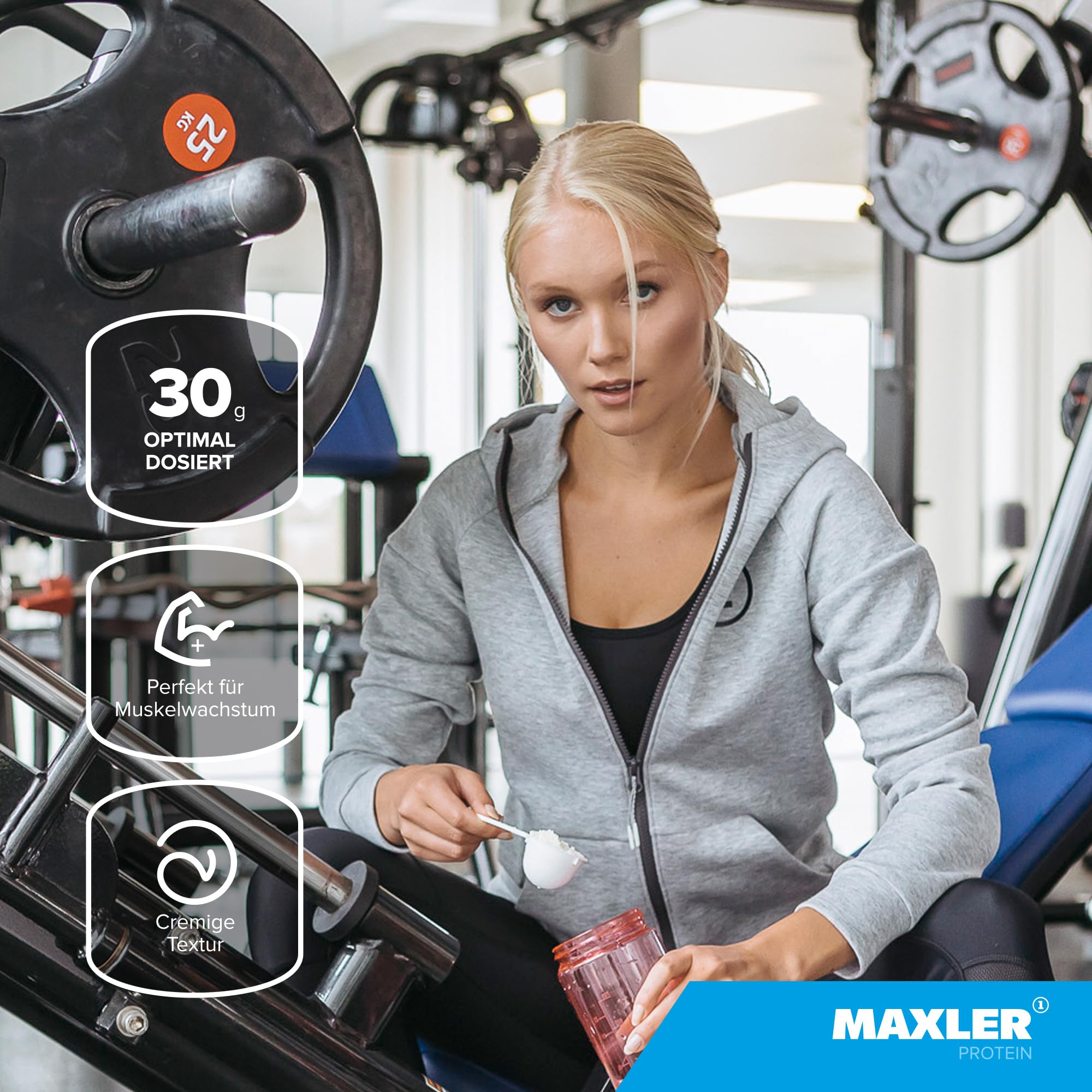 Maxler 100% Isolate Protein Pulver - Natürlich schmeckendes Whey Isolate aus Weidehaltung - Whey Protein Isolate Zuckerarm & ehrlich lecker - Vanille - 300g