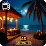 Beach Relaxing View Screensaver – Ocean Waves, Tropical Paradise & Seaside Relaxation Backgrounds