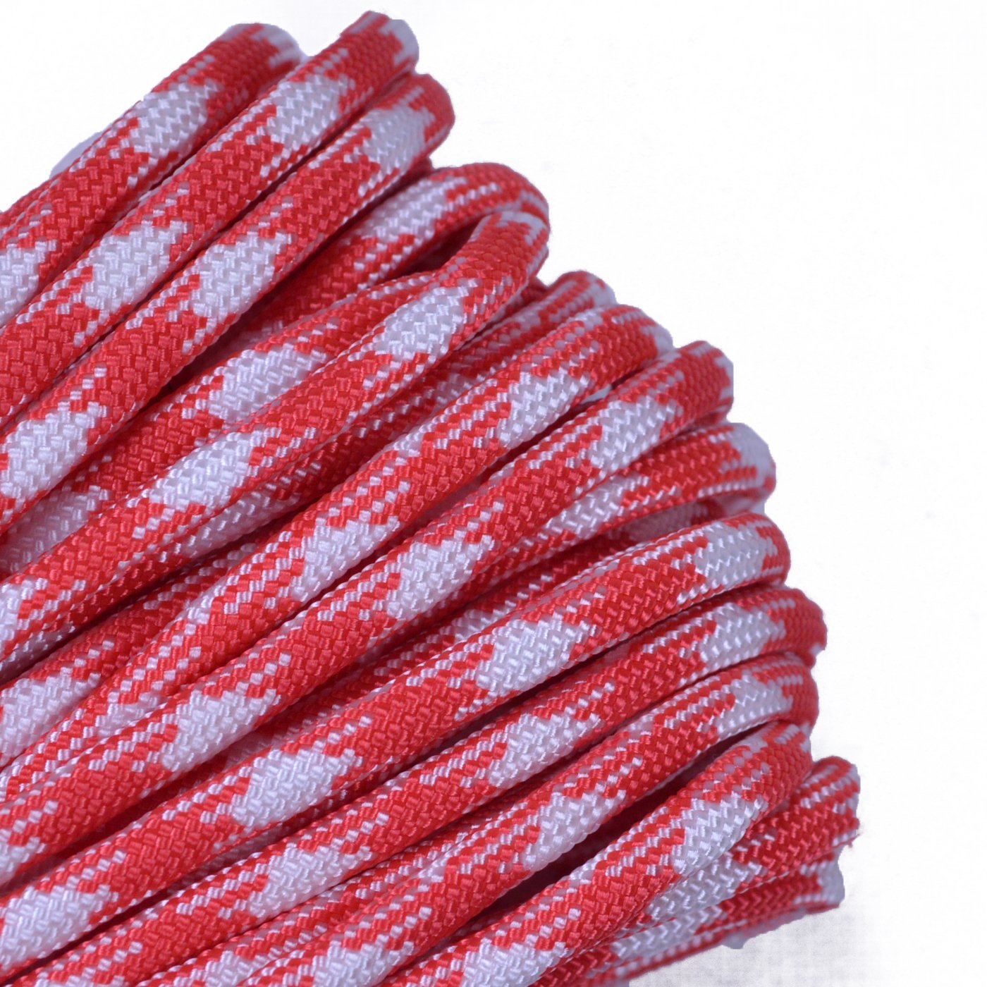 10', 25', 50', 100, 250', 1000' Hanks of Parachute 550 Cord Type III 7 Strand Paracord - Strawberry Fields - 100 Feet