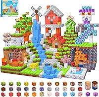 EchoPlan 200PCS 1-Inch Magnetic Building Blocks - Large STEM Magnet Cubes for Kids Ages 3-11, Creative Birthday Gifts Boys Girls