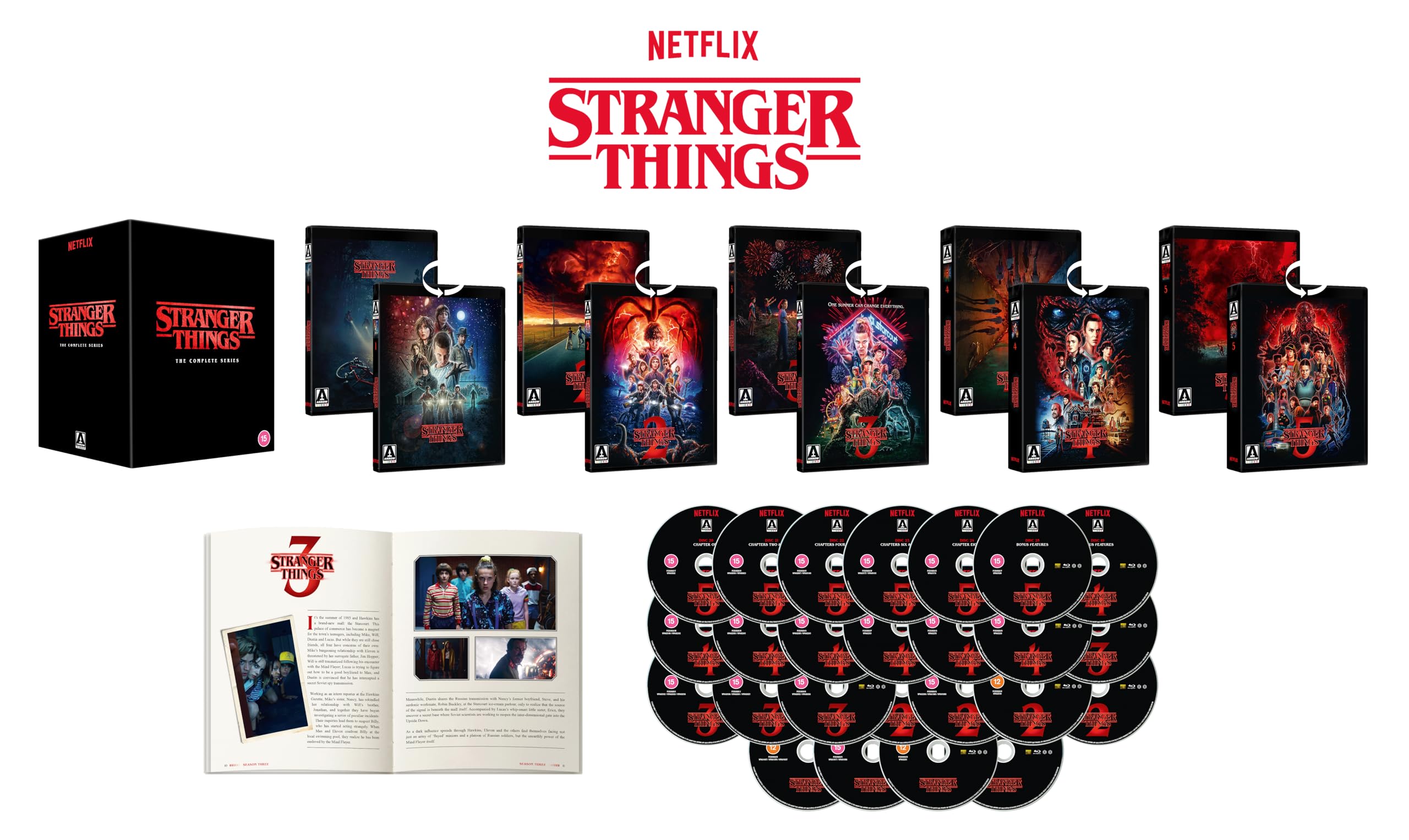 Stranger Things: The Complete Series Blu-ray [Region B]