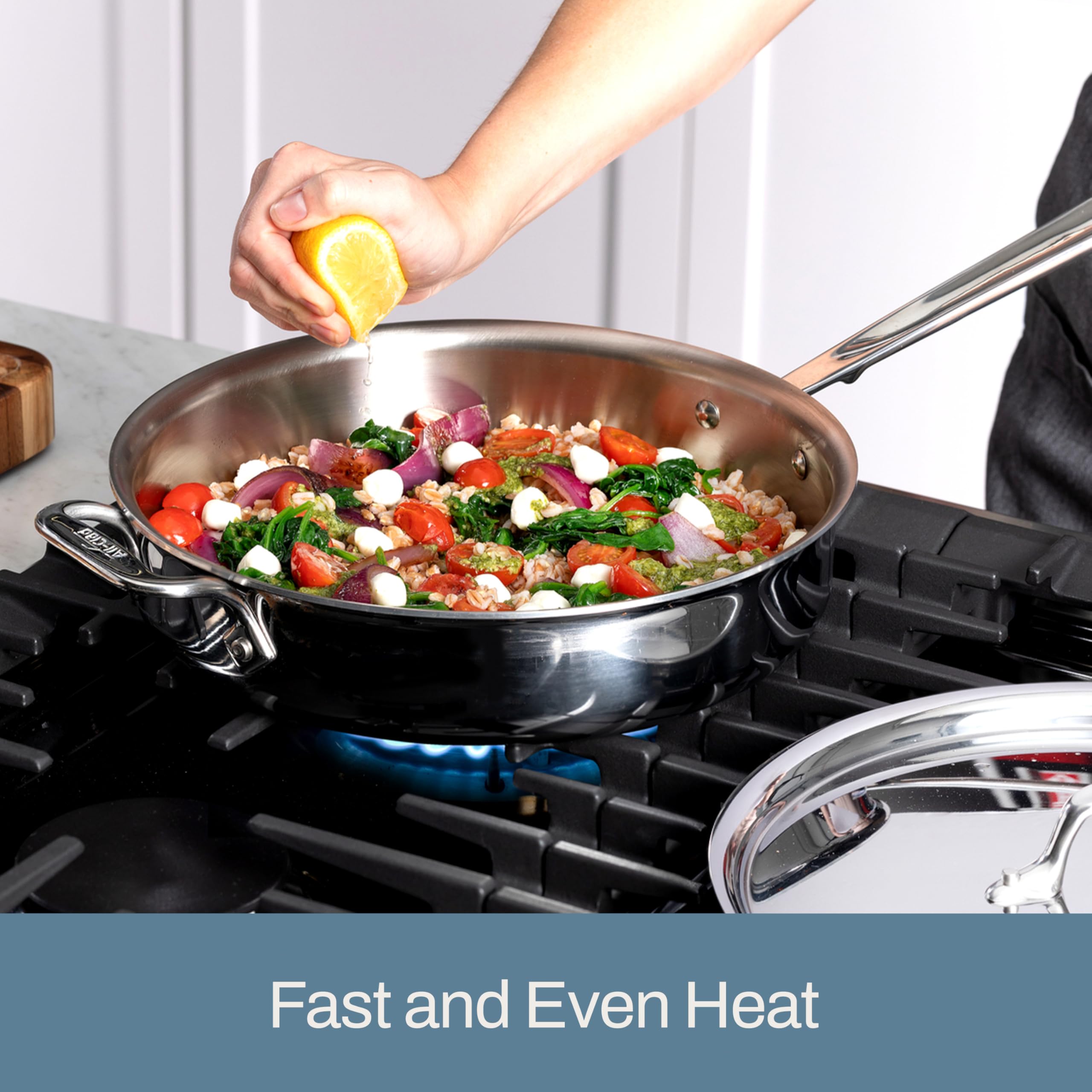 オールクラッド/All Clad 4QT 鍋 蓋付き オールクラッド 鍋 All-Clad 8701004393 蓋付き 調理器具