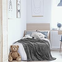 Vista 40 de Utopia Bedding - Manta de vellón de lujo, mullida, antiestática; manta de suave microfibra de 8.8 oz/yd² (300 g/m²) para cama; tamaño individual