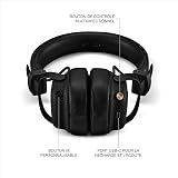 Marshall Milton A.N.C. Wireless On-Ear Headphones - Adaptive Noise Cancellation | 80 Hr Playtime | Microphone for Calls | Durable & Foldable Design for Travel | Spatial Audio - Black - 7