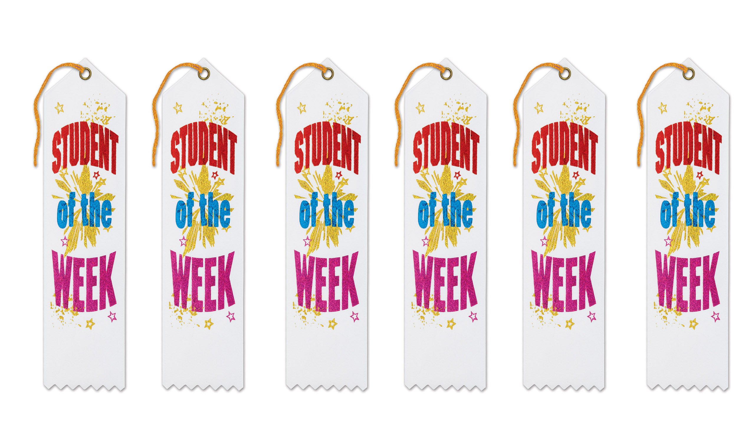 Rubans de prix étudiant de la semaine Beistle motivation élèves