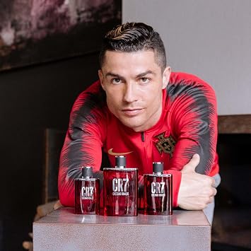 Cristiano Ronaldo CR7 - Sporty And Modern Essence - Fresh And Woody Fragrance - Vibrant And Contemporary - Bold Sophistication In A Bottle - Long Wearing Aromatic Scent For Men - 1 Oz EDT Spray