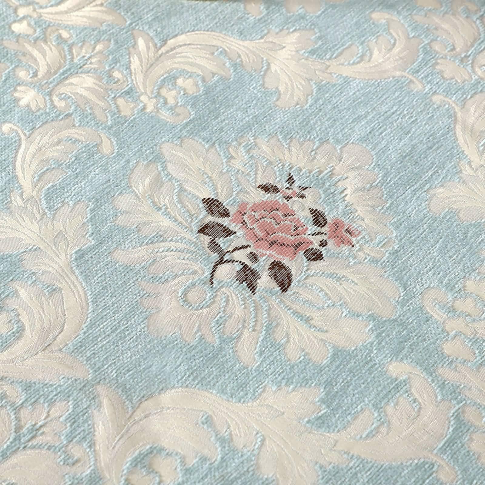 Tovaglia Rettangolare Antimacchia Poliestere, Blu, 60x120cm
