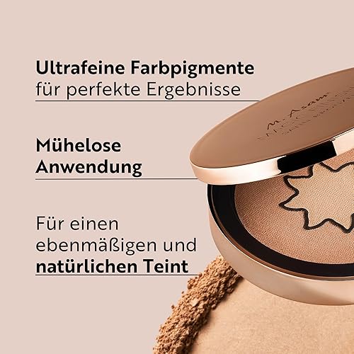 Miniatura 8 de M. Asam MAGIC FINISH Satin Bronzer Amber & Walnut  Dúo de polvos bronceadores altamente pigmentados, maquillaje con vitamina E que embellece la