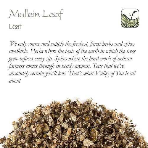 Vista 6 de Mullein Leaf Organic Tea Herb - Gordolobo Tea Verbascum - Mullen Leaf Tea Mullien Leaf Mullien Leaf Mullier Mullier Mullin Leaf Mulien Té Muillen