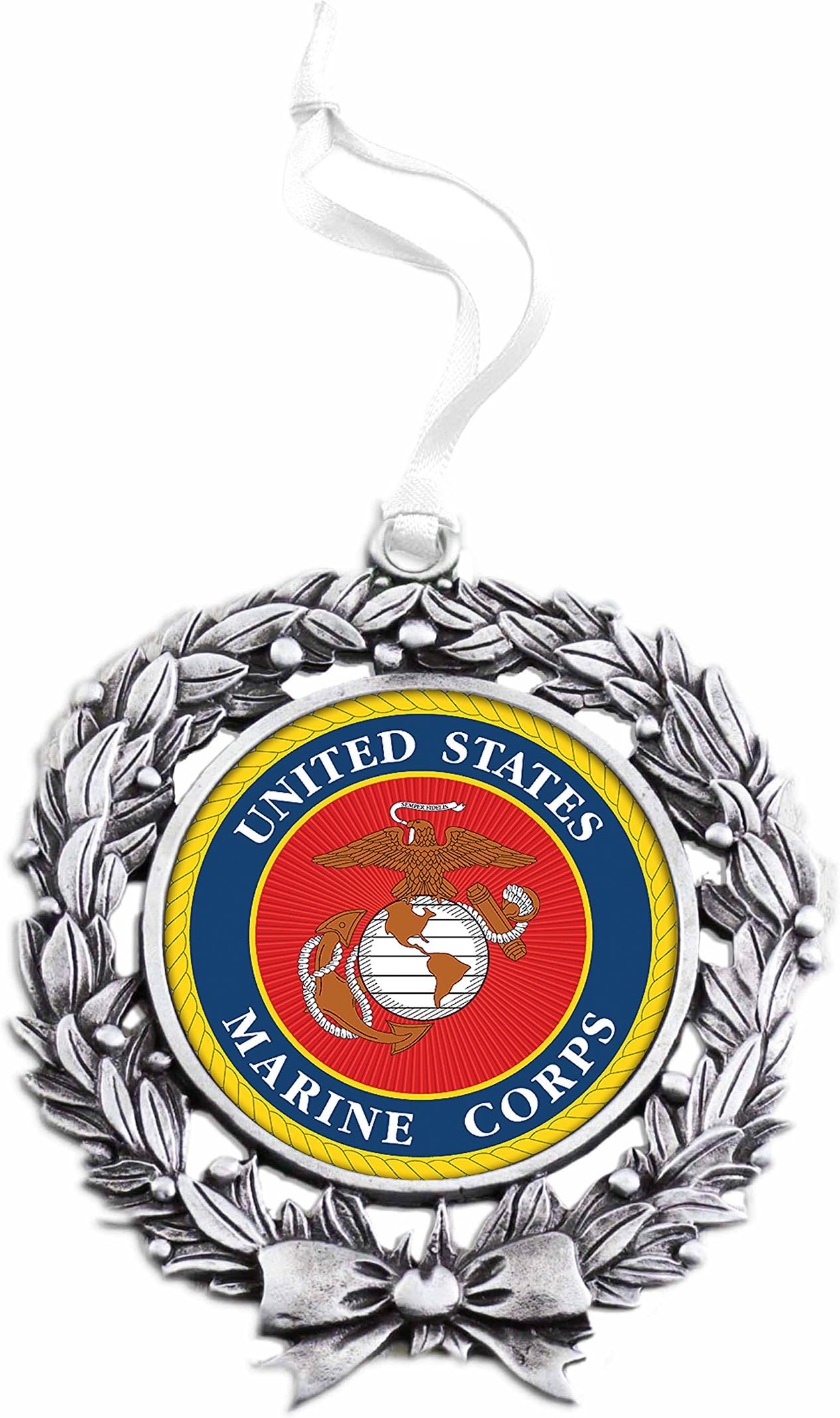 United States Marine Corps Sublimated Wreath Ornament
