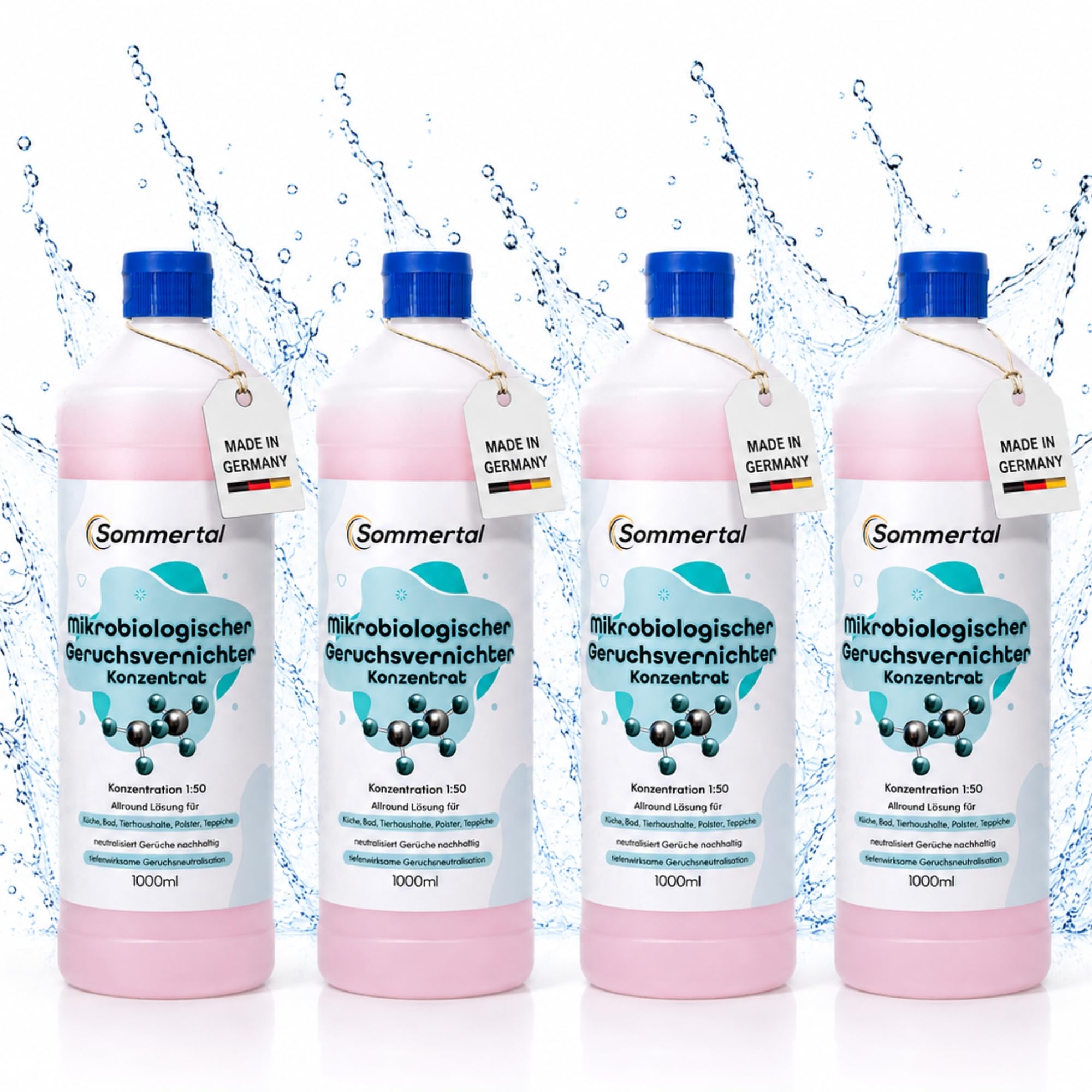 Sommertal Mikrobiologischer Geruchsvernichter Konzentrat 4L – 1:50