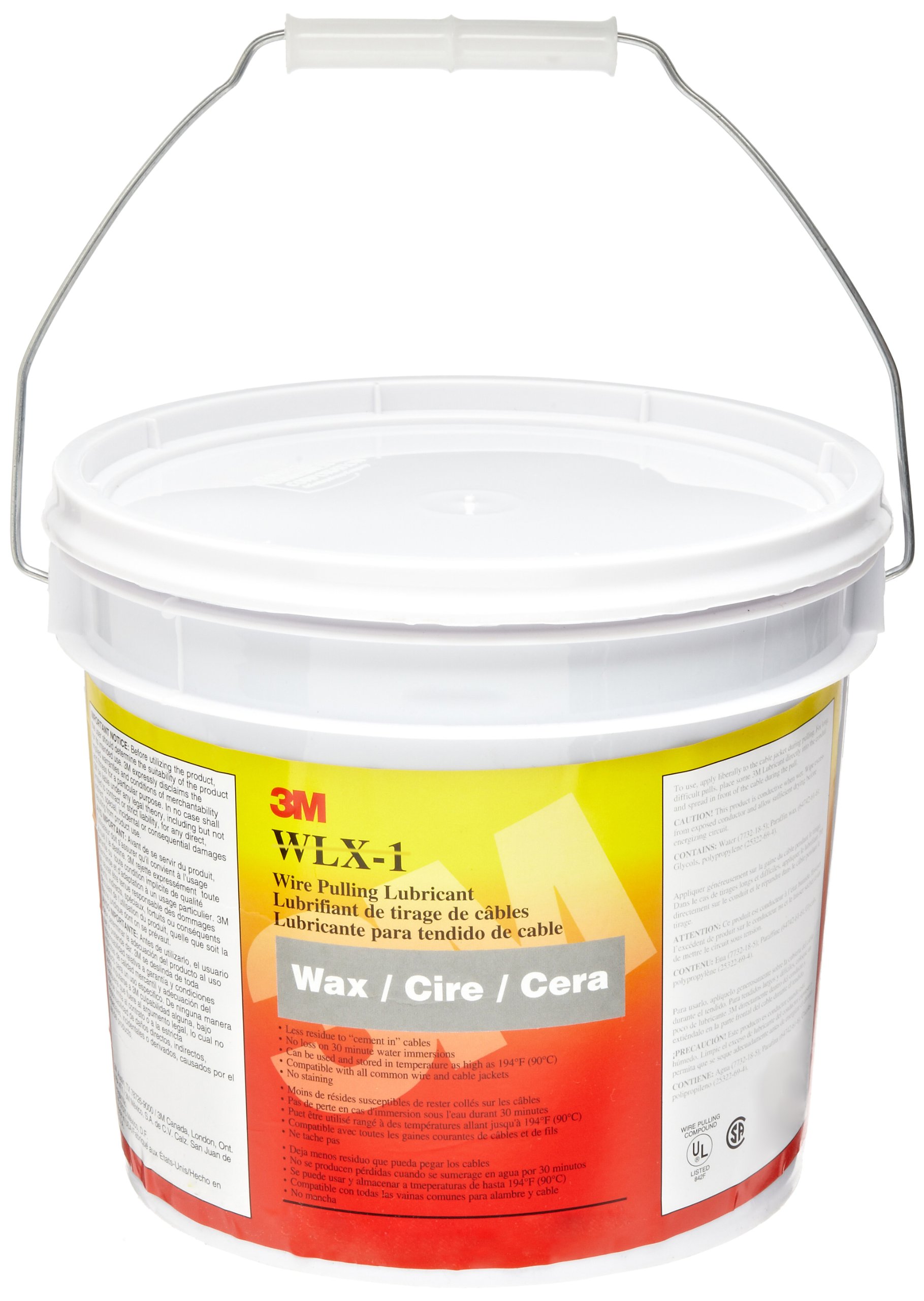 3M Wire Pulling Lubricant Wax WLX, 1 Gallon (Pack of 1)