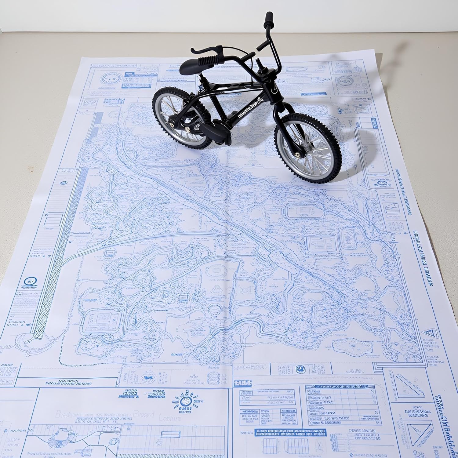 2Pcs Black 1/18 Diecast Bike Action Figure Toy,Mini Finger Mountain Bike Bicycle Art Crafts Desktop Decor Finger Bikes