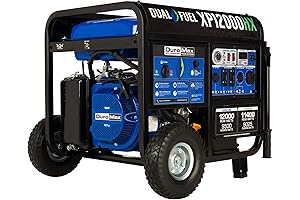 DuroMax 12500 Watt Dual Fuel Portable Generator: Unleash Power and Versatility