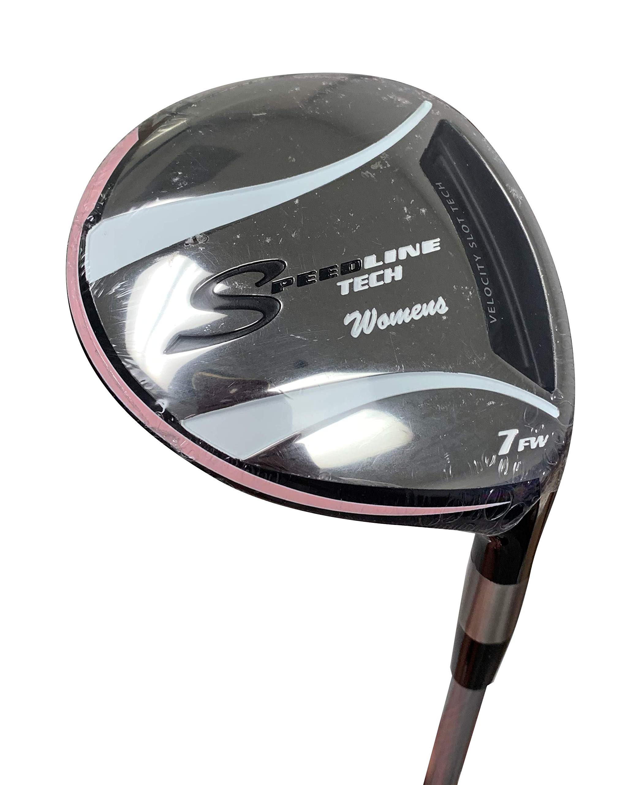 Adams Golf Speedline Tech Women's Fairway, 7 Wood, Ladies 3.5 Green Even Flow 45g, Right