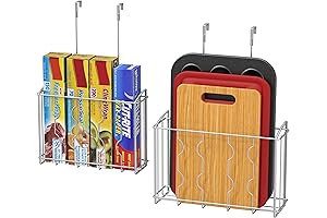 Simple Houseware Cabinet Door Organizer: Declutter Your Kitchen