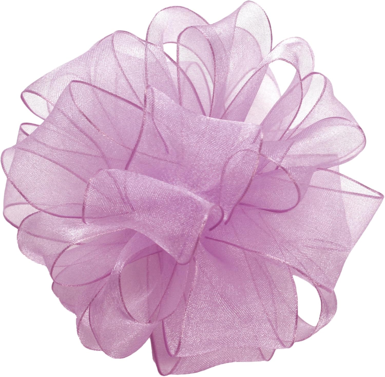 Offray Wired Edge Encore Sheer Craft Ribbon, 11/2Inch