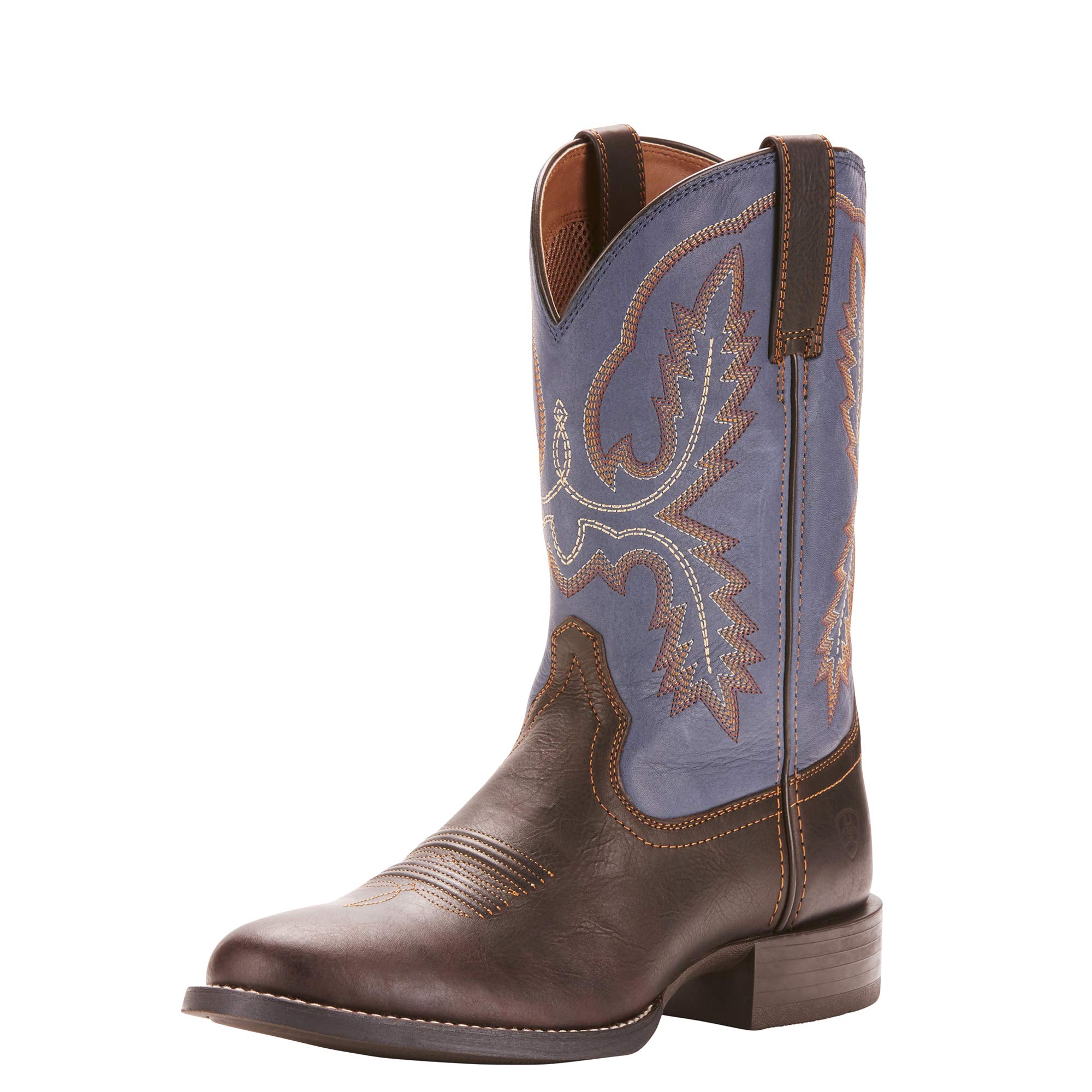 Ariat Men's Sport Stratten Western Boot, Dark Wicker, 10.5 2E US