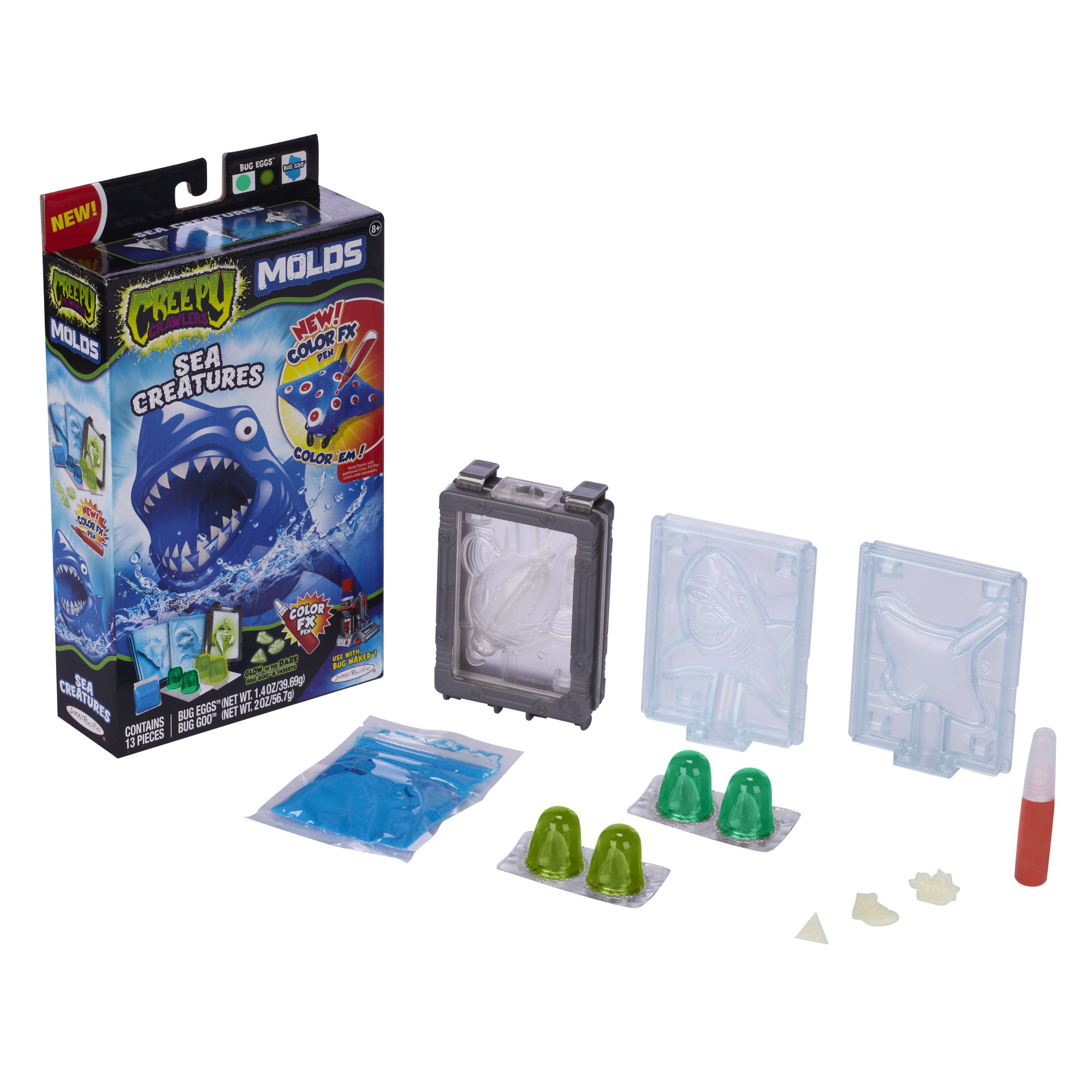 Creepy Crawlers Mold Pack Sea Creatures B