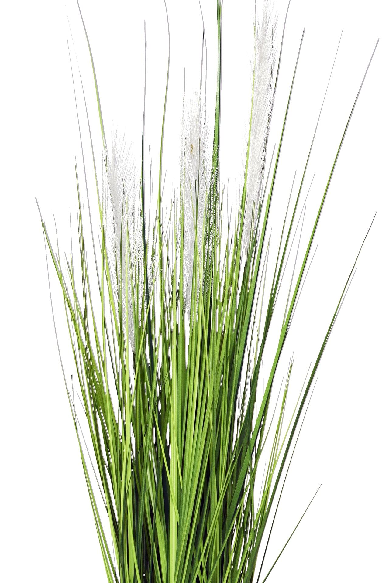 VIVANNO Herbe Artificielle Plante Artificielle Pampas Herbe Artificielle Pampas 80 cm en Pot Blanc