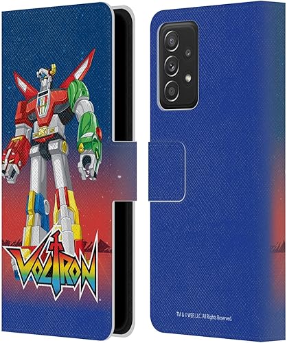 Head Case Designs Officially Licensed Voltron Robot Graphics Leather Book Wallet Case Cover Compatible with Samsung Galaxy A53 5G (2022)