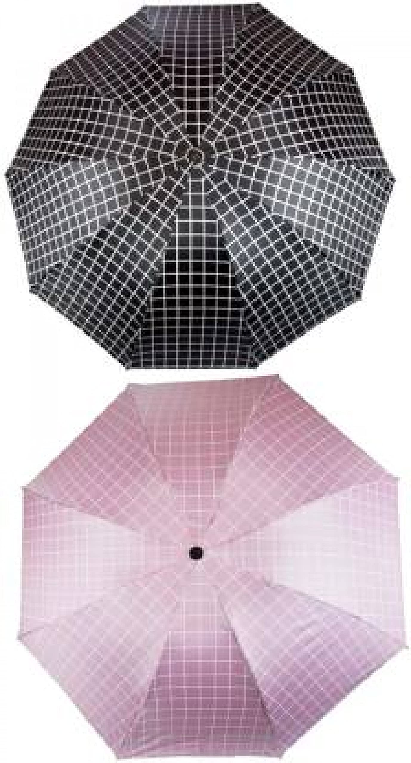 3 Fold Manual Sun & Rain Umbrella for Men & Women (Pack of 2)-image-1