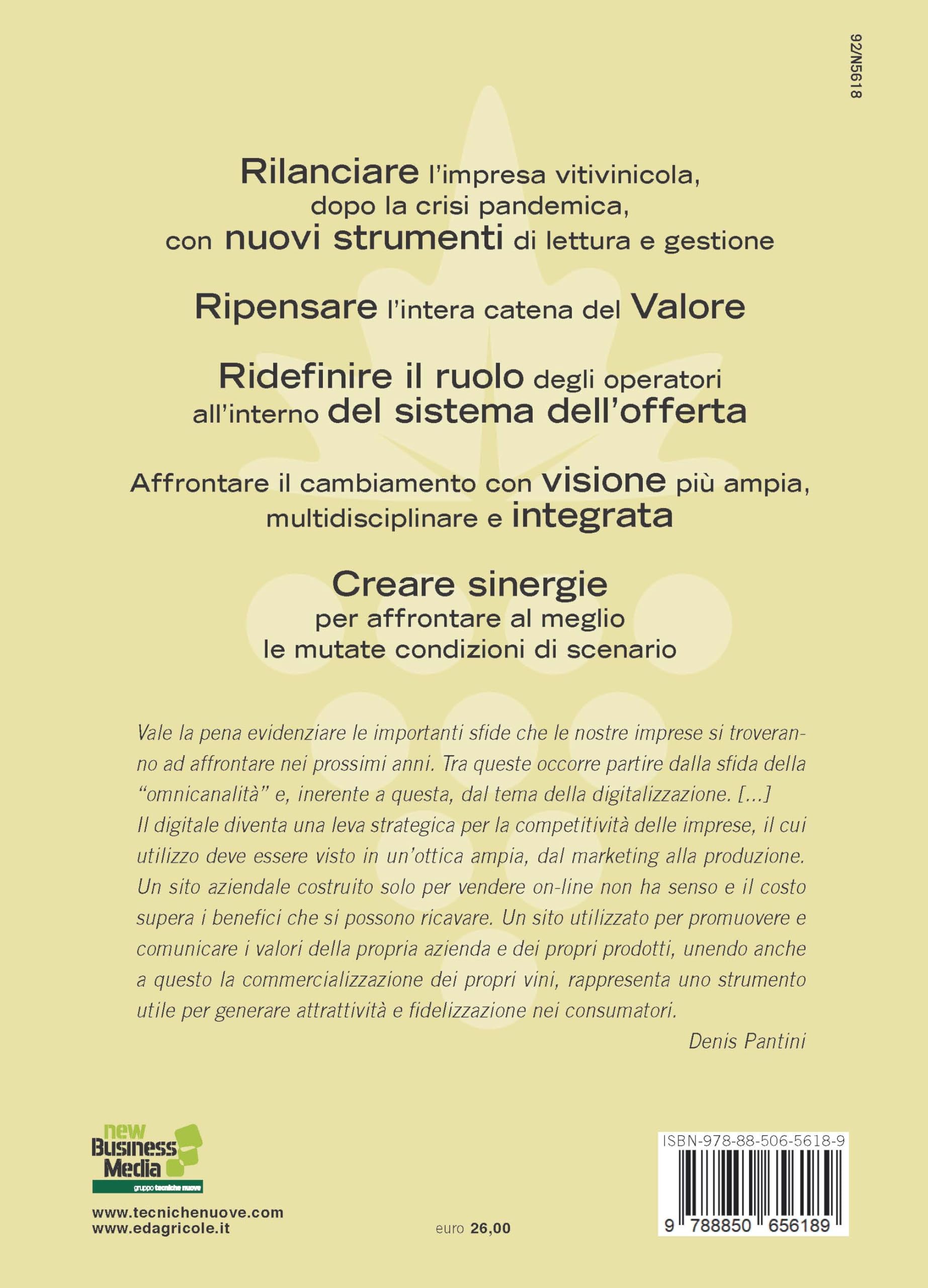 Strategia di mercato e gestione dell'impresa vitivinicola. Costruire il futuro dopo la pandemia