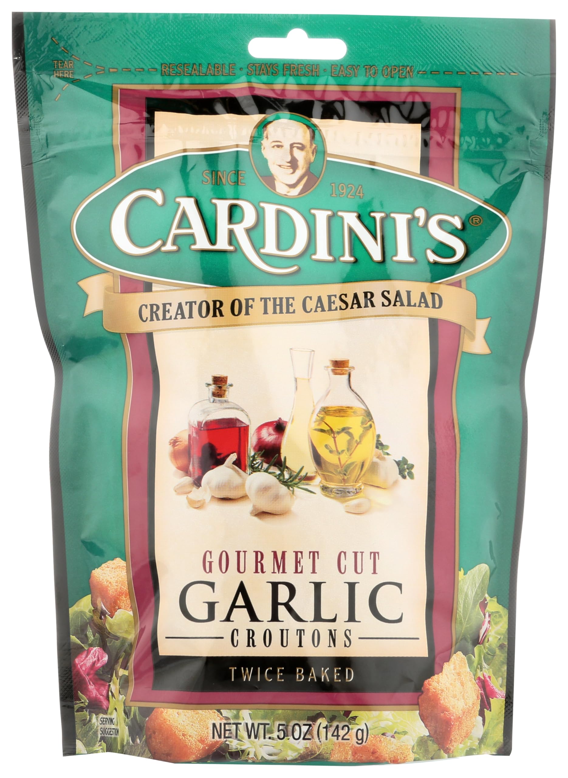 Cardini Croutons Gourmet Garlic, 5-Ounce