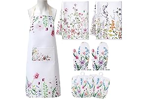 Springy Easter Oven Mitts and Pot Holders Sets: Your Kitchen's Blooming Oasis